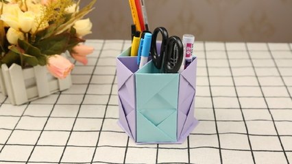 如何折疊物品收納盒并制作雜物收納盒