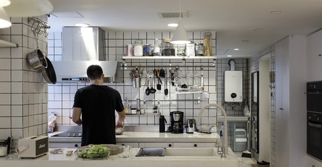 開放式廚具,想做開放式廚房